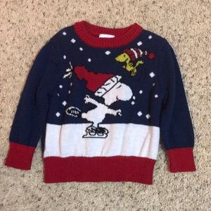 Boys Snoopy "Ugly" Christmas Sweater